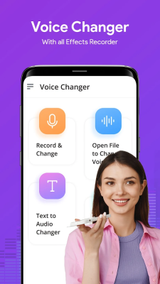 Screenshot of the application AI Voice Changer Sound Effects - #1