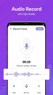 Screenshot of the application AI Voice Changer Sound Effects - #3