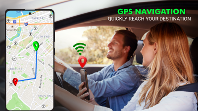 Screenshot of the application GPS Maps Voice Navigation App - #1
