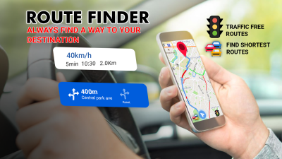 Screenshot of the application GPS Maps Voice Navigation App - #2