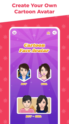 Screenshot of the application Avatar Maker Cartoon Character - #2