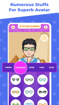 Screenshot of the application Avatar Maker Cartoon Character - #5