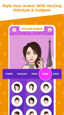 Screenshot of the application Avatar Maker Cartoon Character - #6