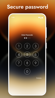 Screenshot of the application Lock Screen OS 17 - #6