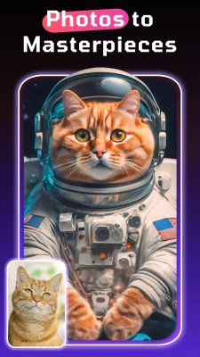 Screenshot of the application WOMBO Dream - #3