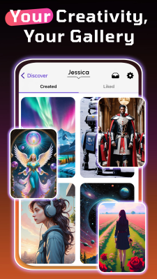Screenshot of the application WOMBO Dream - #8