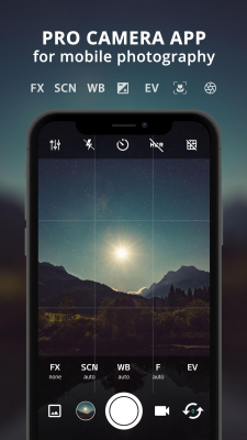 Screenshot of the application ProCam X - Lite - #1
