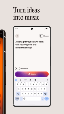 Screenshot of the application Suno - AI Music - #2