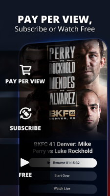 Screenshot of the application TrillerTV - #5