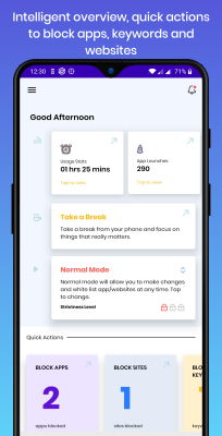 Screenshot of the application Stay Focused: Site/App Blocker - #1