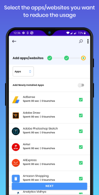 Screenshot of the application Stay Focused: Site/App Blocker - #3