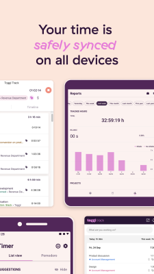 Screenshot of the application Toggl - #7
