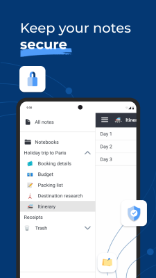 Screenshot of the application Joplin - #1