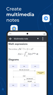 Screenshot of the application Joplin - #2