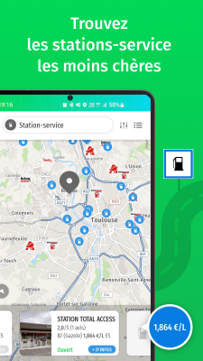 Screenshot of the application Mappy - #4