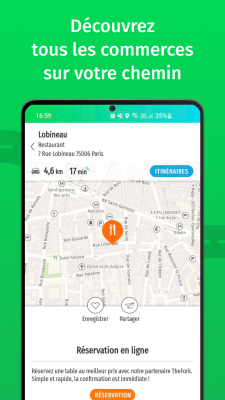 Screenshot of the application Mappy - #8