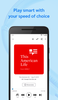 Screenshot of the application AntennaPod - #3