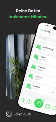 Screenshot of the application luckycloud - #1