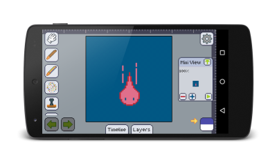 Screenshot of the application Pixly - #1