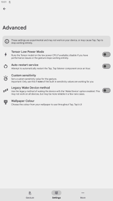 Screenshot of the application Tap, Tap - #5