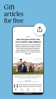Screenshot of the application The Times: UK & World News - #5