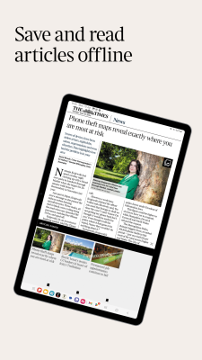 Screenshot of the application The Times and Sunday Times - #4