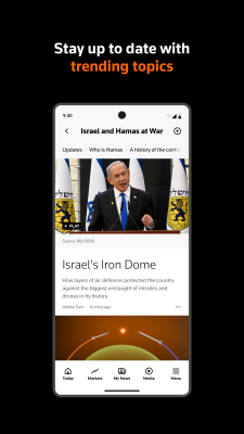 Screenshot of the application Reuters News - #8