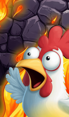 Screenshot of the application Chicken Road Online - #1