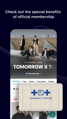 Screenshot of the application Weverse - #7