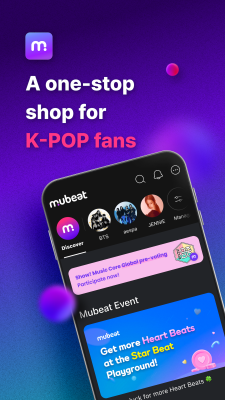 Screenshot of the application Mubeat - #1