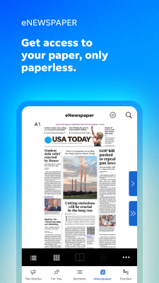 Screenshot of the application USA TODAY - #2