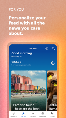 Screenshot of the application USA TODAY - #4