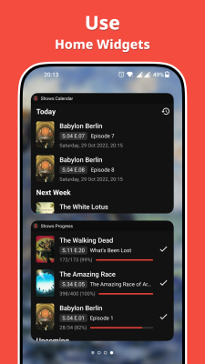 Screenshot of the application Showly - #7