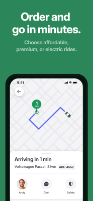 Screenshot of the application Hopp: Get a Ride - #2