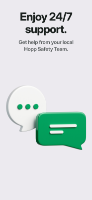 Screenshot of the application Hopp Driver - #5