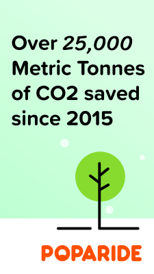 Screenshot of the application Poparide - #6