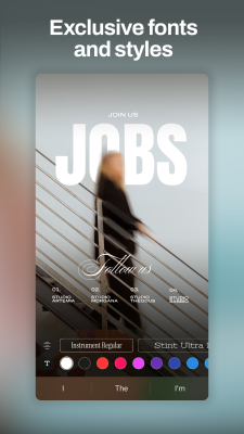 Screenshot of the application Storybeat - #5