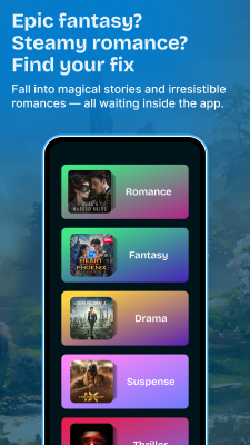 Screenshot of the application Pocket Novel - #3