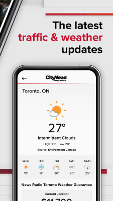 Screenshot of the application CityNews - #5