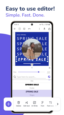 Screenshot of the application Online Ad Maker - #2