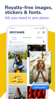 Screenshot of the application Desygner - #4