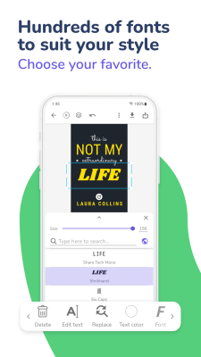 Screenshot of the application Book Cover Maker for Wattpad - #6