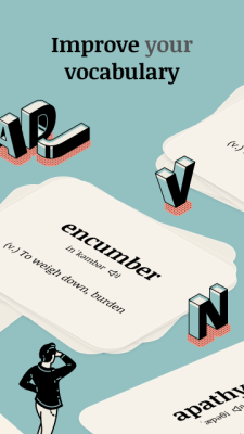 Screenshot of the application Vocabulary - #1