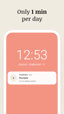 Screenshot of the application Vocabulary - #2