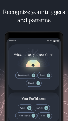 Screenshot of the application Moodlight - #3