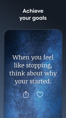 Screenshot of the application Motivation - #8