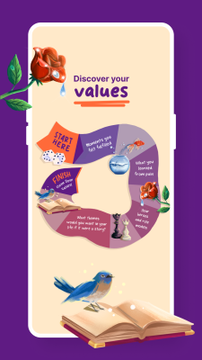 Screenshot of the application Elixir: Find Balance & Purpose - #5