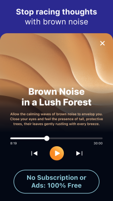 Screenshot of the application Ambiance by Fabulous - #1