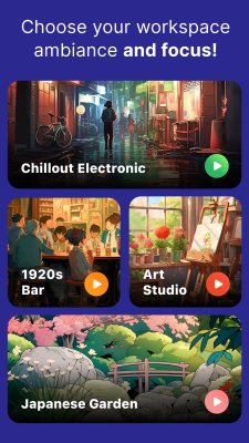Screenshot of the application Ambiance by Fabulous - #4