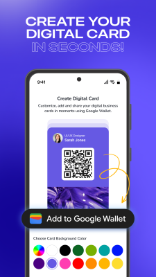 Screenshot of the application Business Card Maker - #3